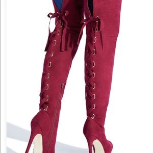 janella platform stiletto boot